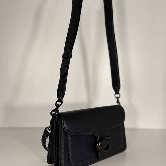 COACH Tabby in Black Leather Shoulder Bag - Picture 5 of 14